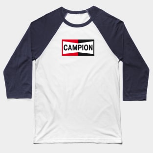 Campion Sparkplugs (and cinema!) Baseball T-Shirt